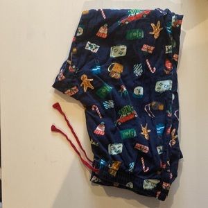 Christmas travel PJ pants